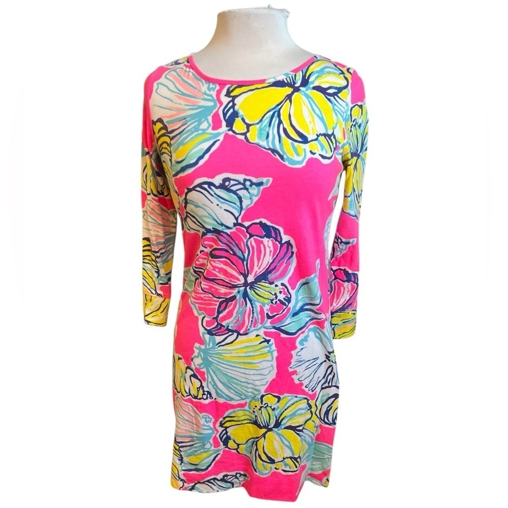 Lilly Pulitzer Marlowe Dress Swept By The Tides - Size Small